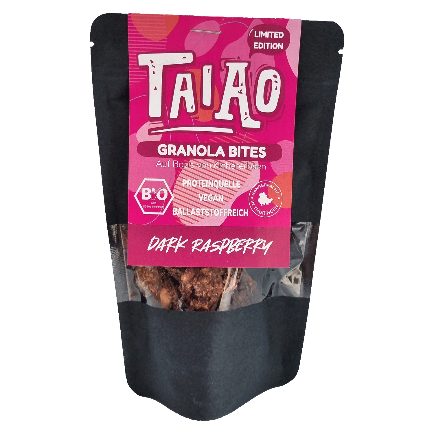Taiao - Granola Bites - Dark Raspberry - Osteredition